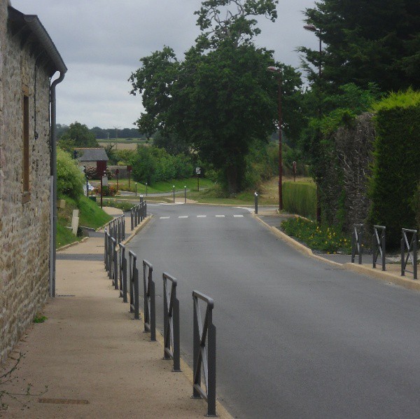 Barrière Croix Saint-André sur platine