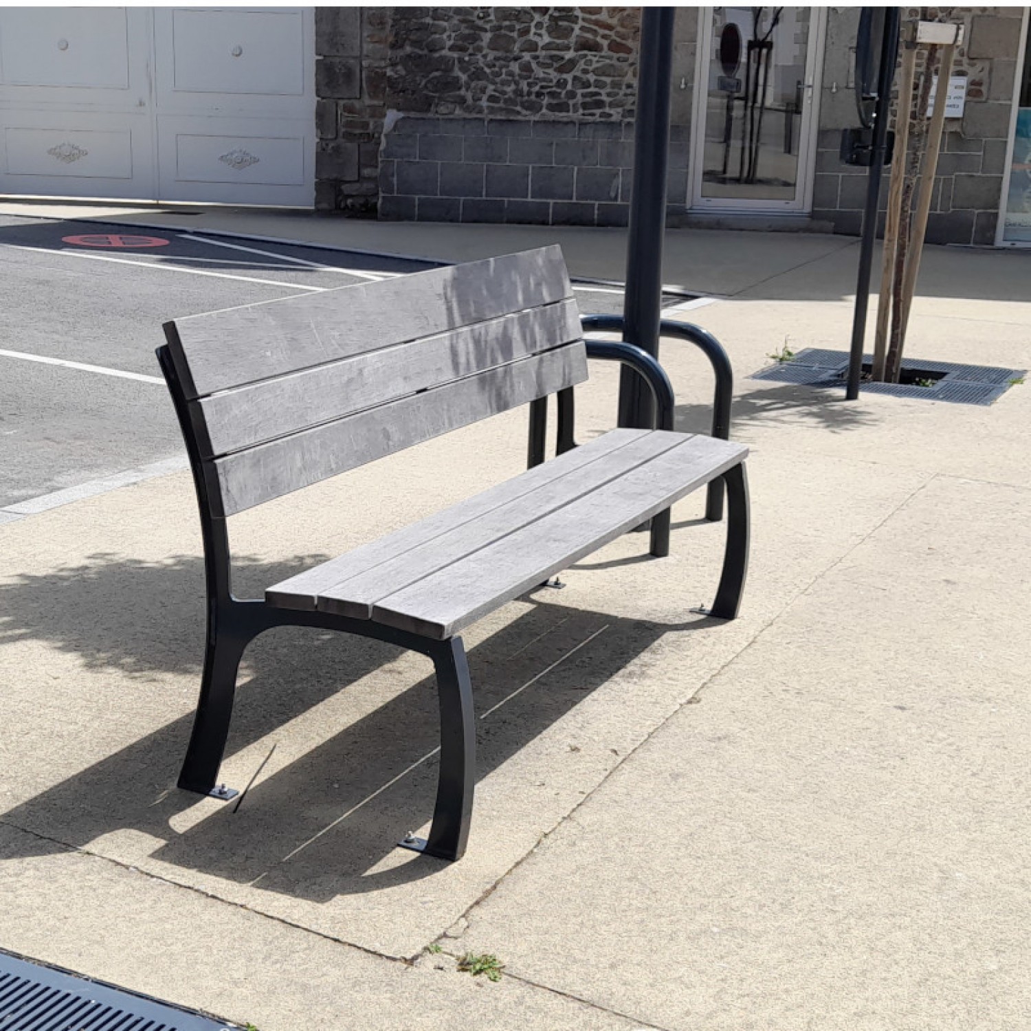 Banc et fauteuil A.sensio métal & bois